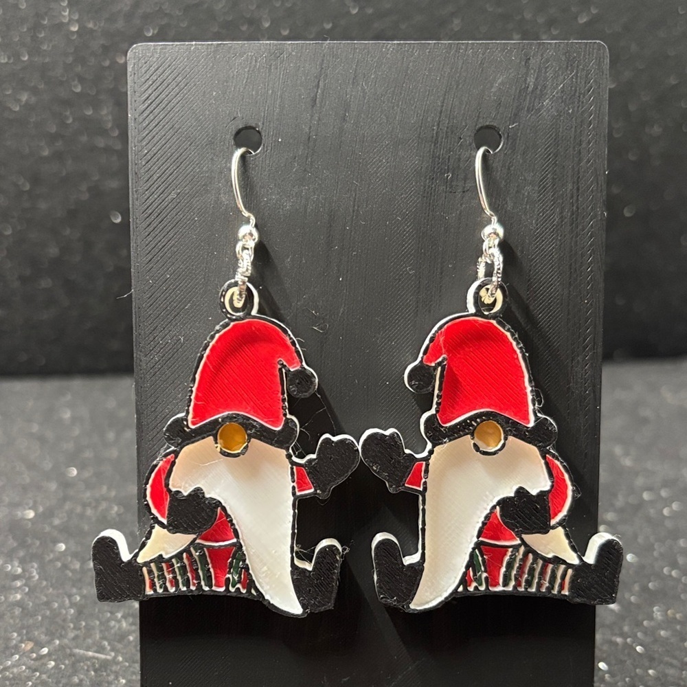 Christmas Gnome Earrings